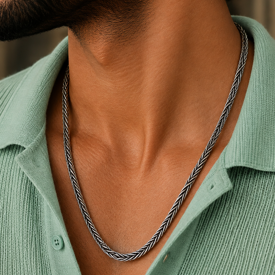 Boys Silver Chain